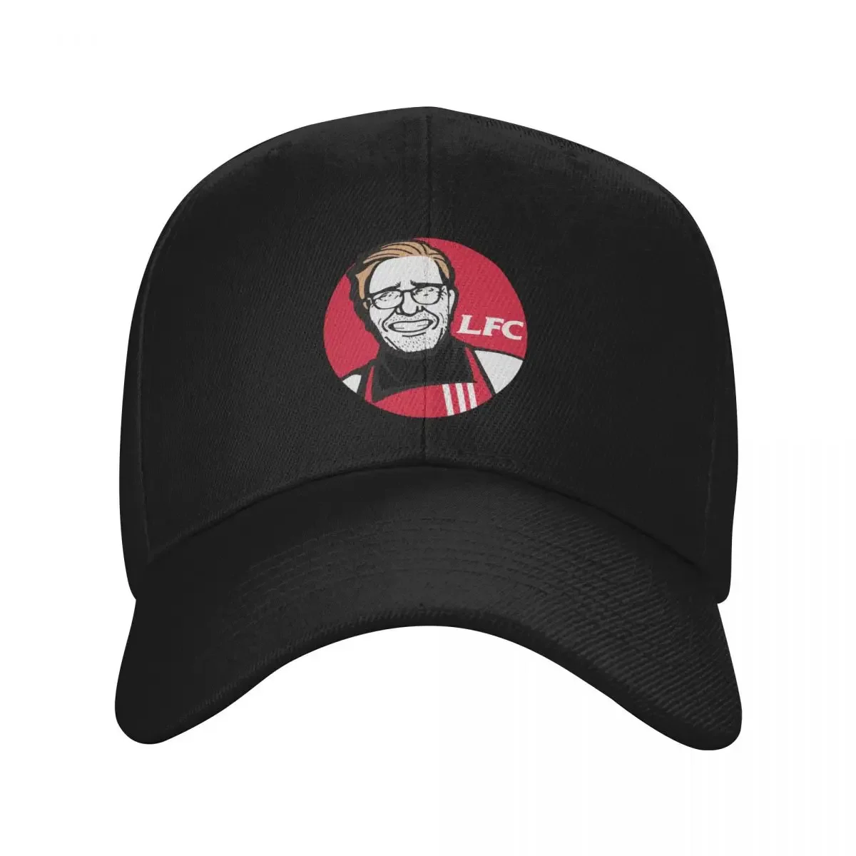 Streetwear Brand Red Logo - The Red Klopp Logo Baseball Cap