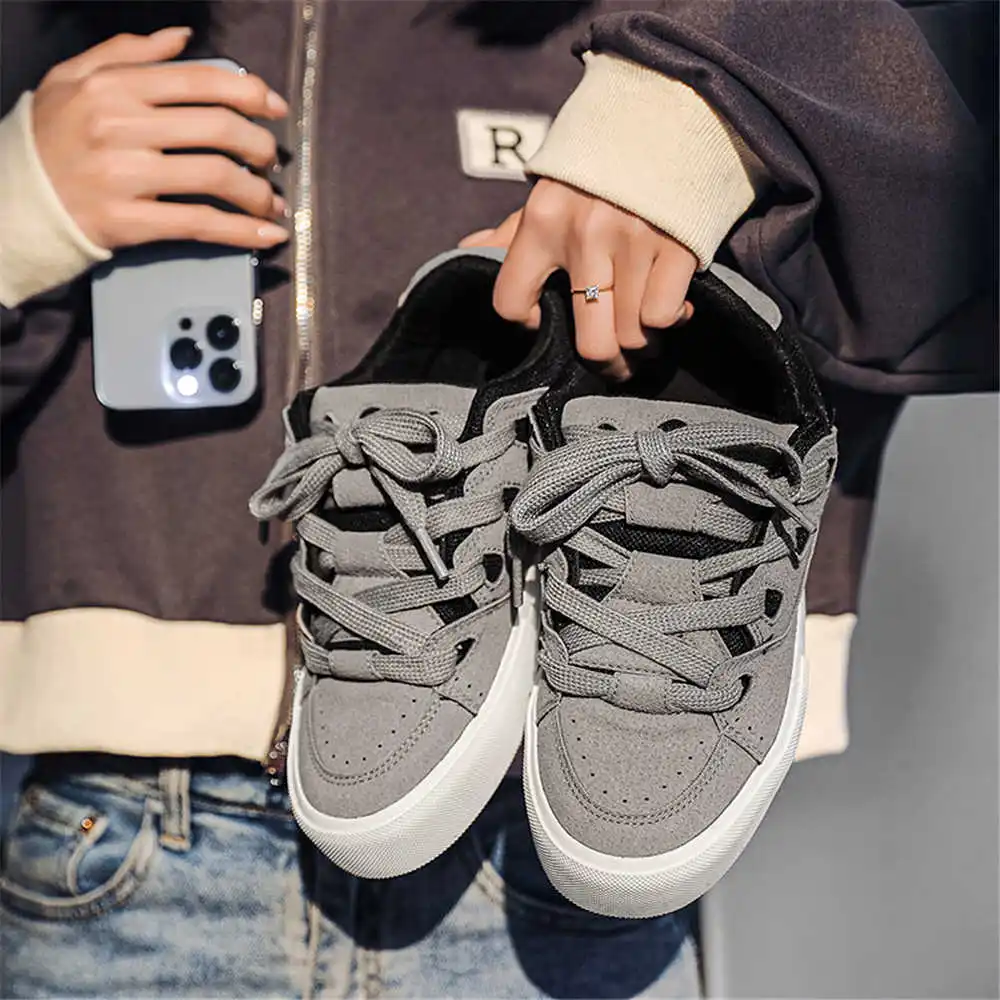 Streetwear Brand Store - With Lacing Hiphop Women's School Shoes