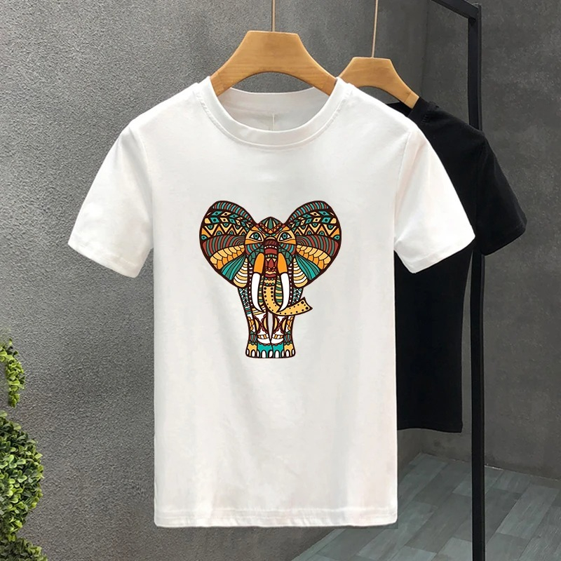 Streetwear Clothing Brands - Thailand Elephant for Women T-shirt Creativity