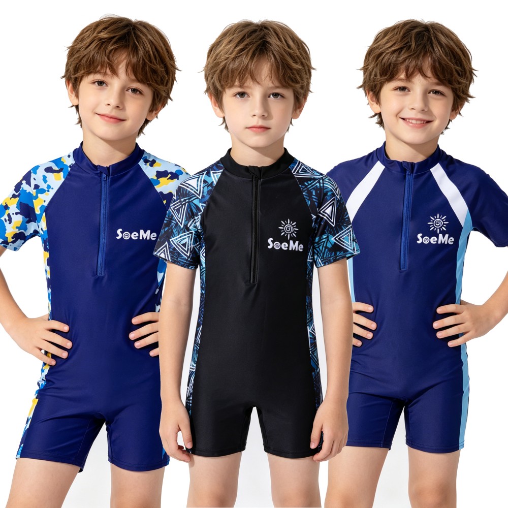 Boys Navy Camo Print One Piece - đánh giá và giá A Bathing Ape Camo
