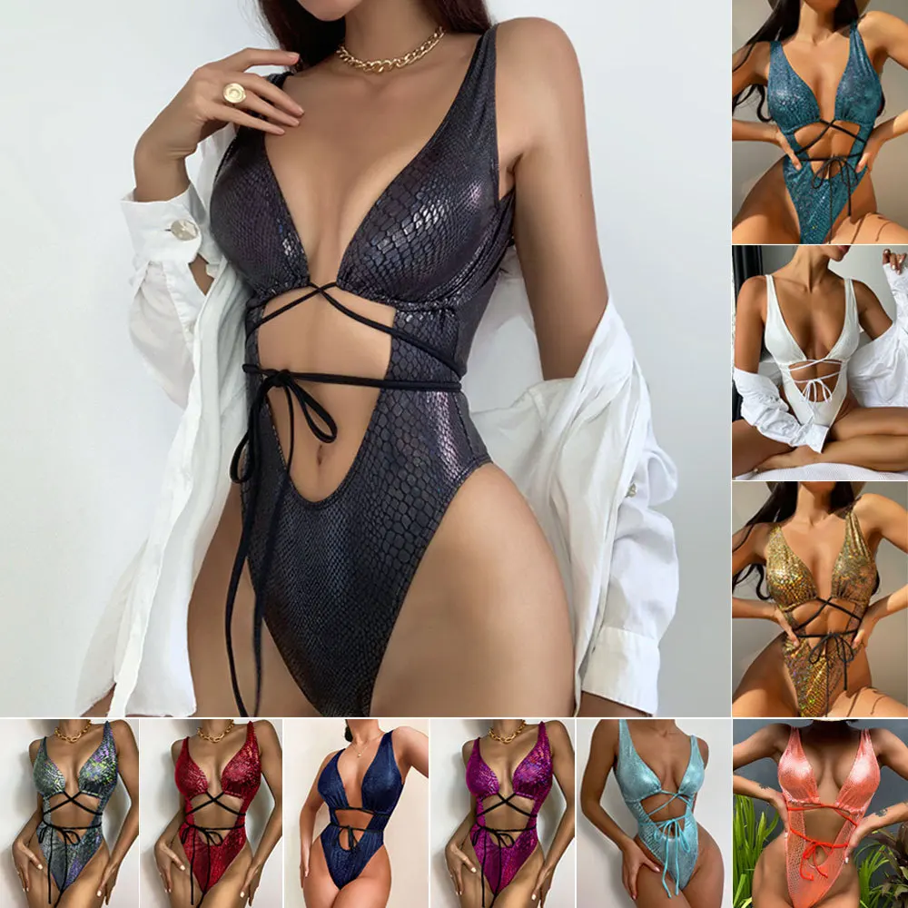 Sexy Pink Snake Print Swimwear - đánh giá và giá A Bathing Ape Camo