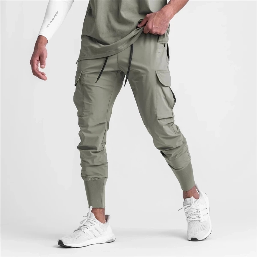 New fitness men's sports pants - đánh giá và giá Streetwear Outdoor Brand