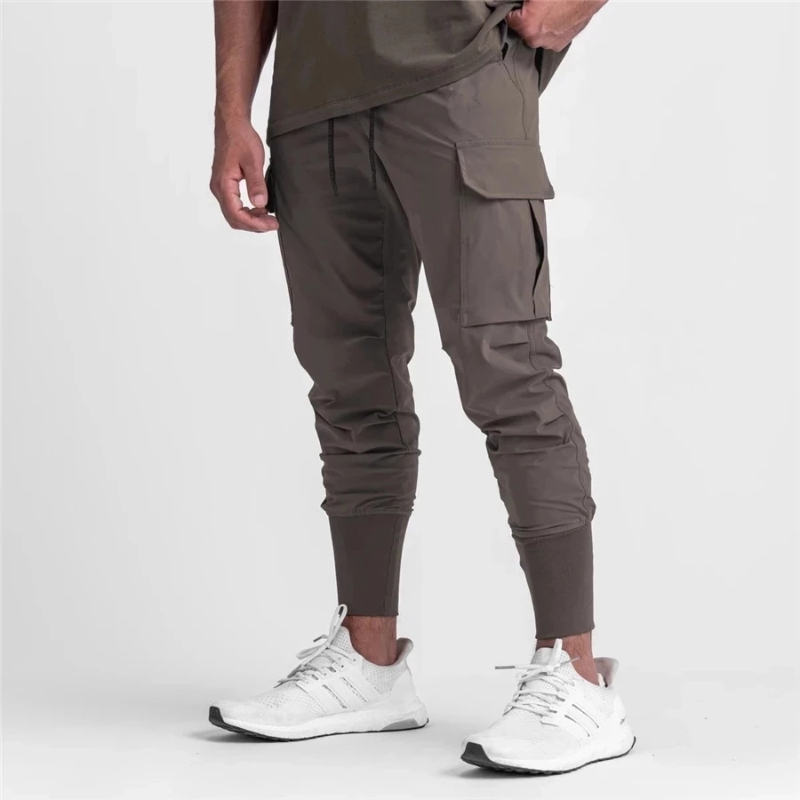 New fitness men's sports pants - đánh giá và giá Streetwear Outdoor Brand