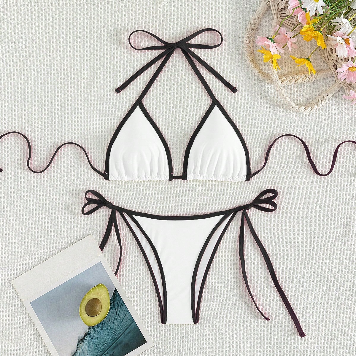 Summer white camisole bikini s - đánh giá và giá A Bathing Ape Camo