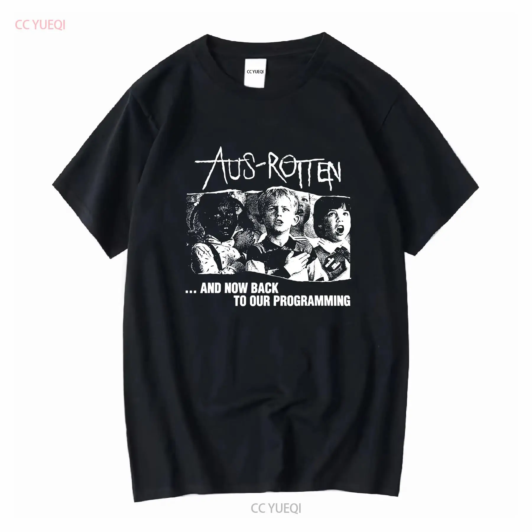 Aus Rotten Crust Band T Shirt  - đánh giá và giá Streetwear Brand Graphic Designer