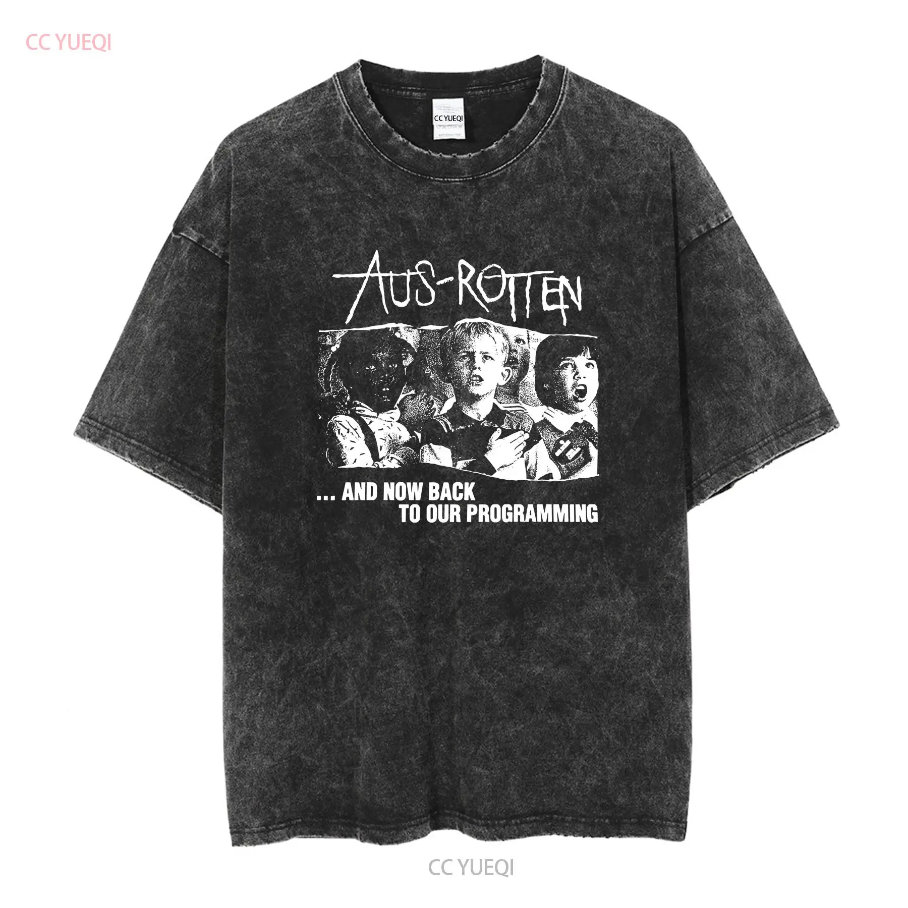 Aus Rotten Crust Band T Shirt  - đánh giá và giá Streetwear Brand Graphic Designer