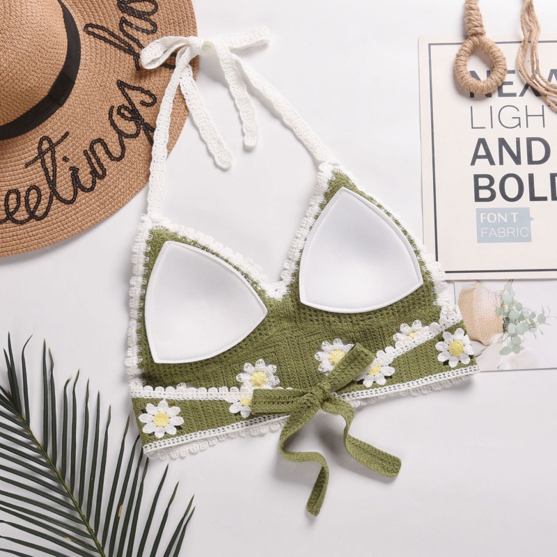 Bikini Gợi Cảm Crop Top Nữ Móc - đánh giá và giá A Bathing Ape Camo
