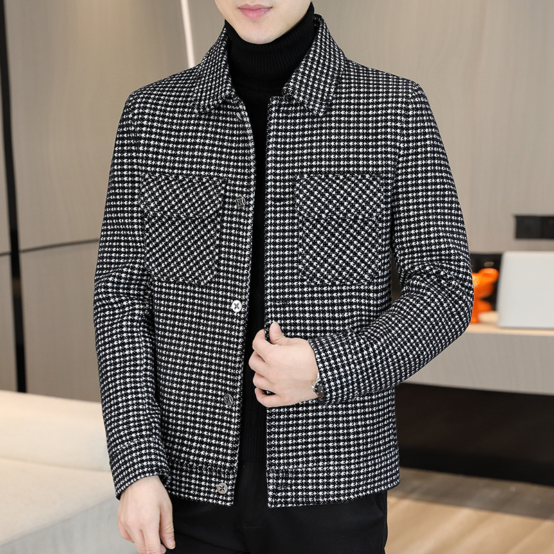 Brand Winter Plaid Woolen Jack - đánh giá và giá Streetwear Clothing Brands
