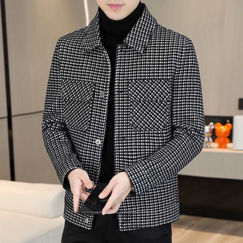 Brand Winter Plaid Woolen Jack - đánh giá và giá Streetwear Clothing Brands