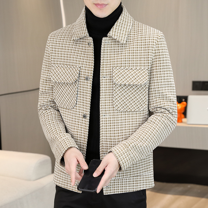 Brand Winter Plaid Woolen Jack - đánh giá và giá Streetwear Clothing Brands