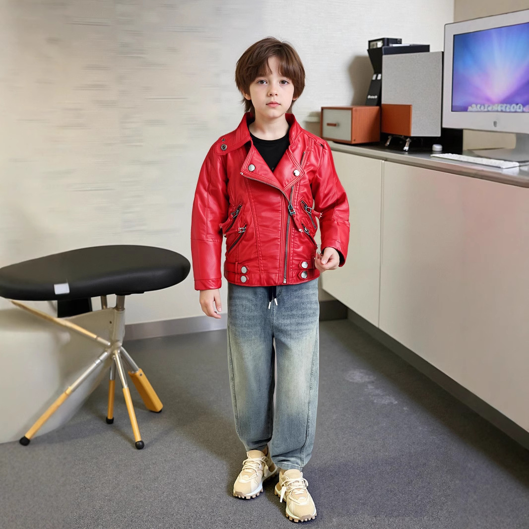 2-12Y NEW YEAR Boys Girls Red  - đánh giá và giá Streetwear Brand Red Logo
